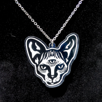 All Seeing Cat Necklace